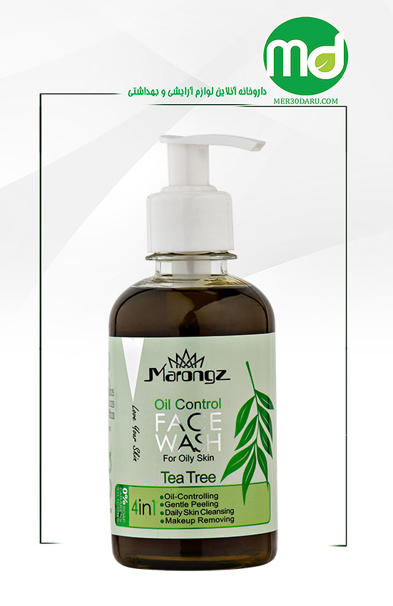 ژل شستشو روغن درخت چای مارونز برای پوست چرب 150ml