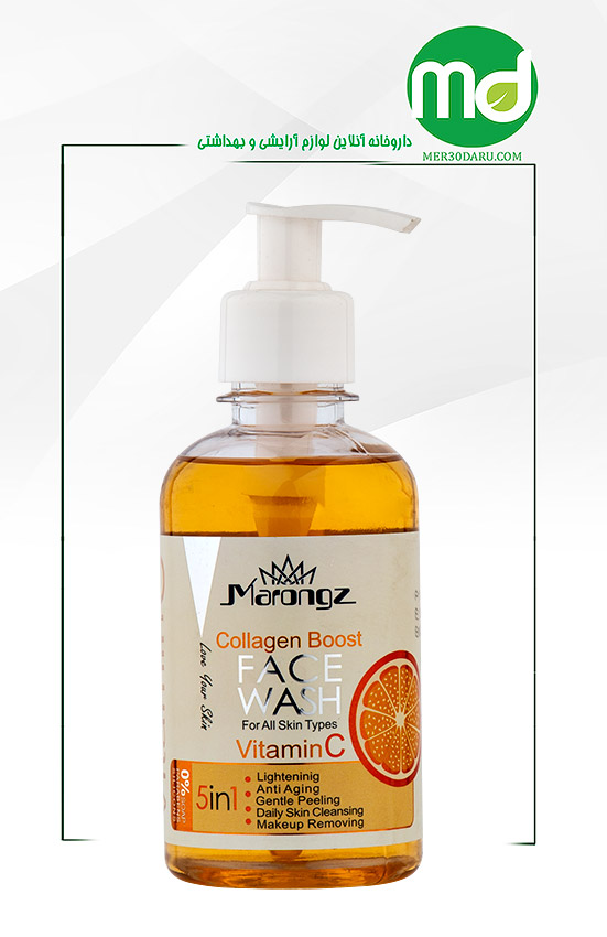 ژل شستشوی انواع پوست مارونز حاوی ویتامین C