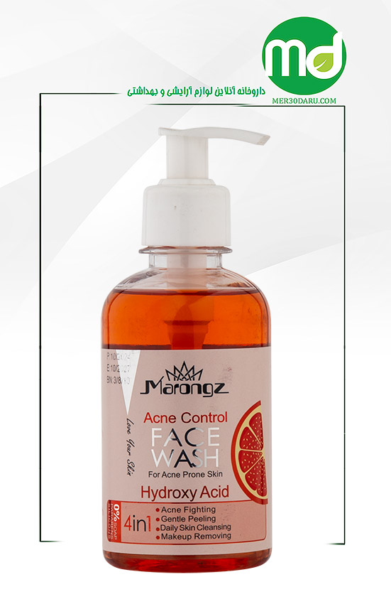 ژل شستشوی صورت هیدروکسی اسید مارونز 250ml