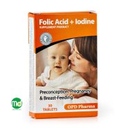 قرص فولیک اسید و ید