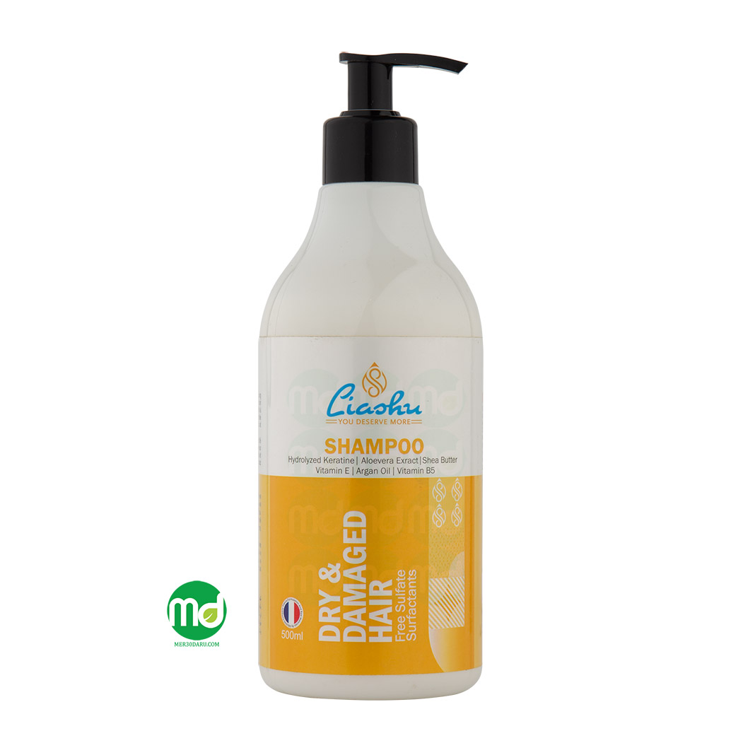شامپو مناسب موهای خشک و آسیب دیده لیاشو 500ml