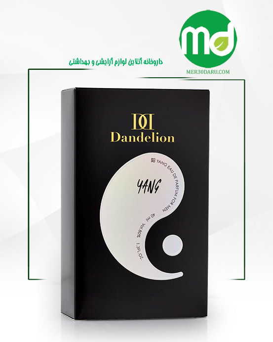 ادکلن مردانه دندلیون یانگ با رایحه گرم و شیرین 40ml