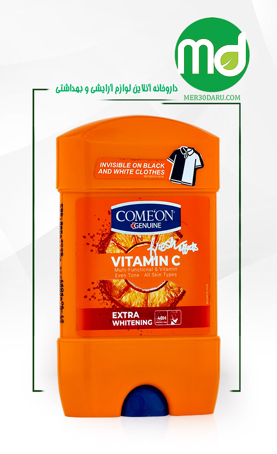 استیک صابونی ویتامین سی کامان با ماندگاری 48 ساعته 40ML