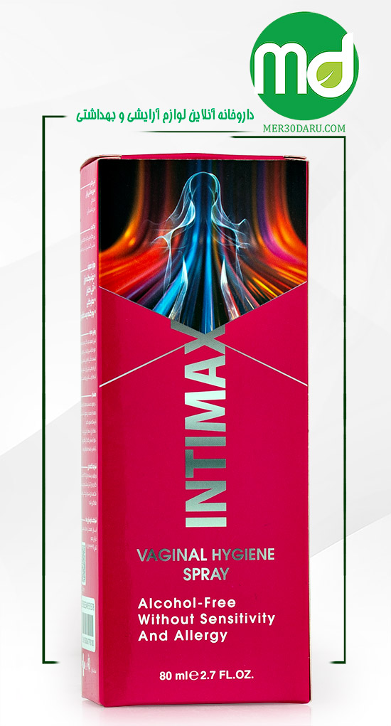 اسپری خوشبو کننده واژن اینتیمکس با رایحه بامشل 80ml
