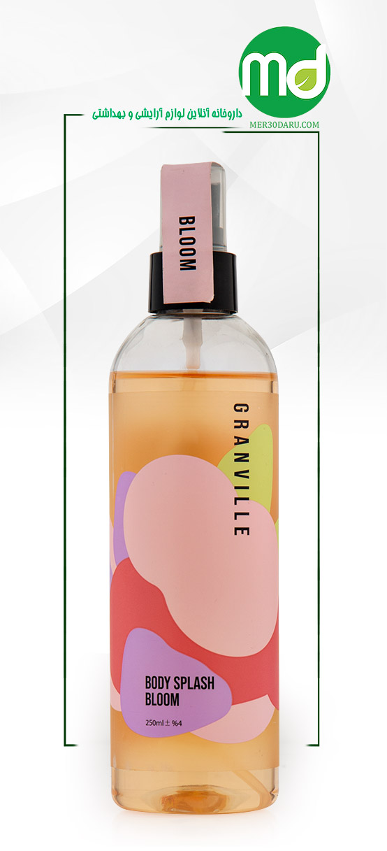 بادی اسپلش زنانه گرنویل مدل Bloom حجم 250ml