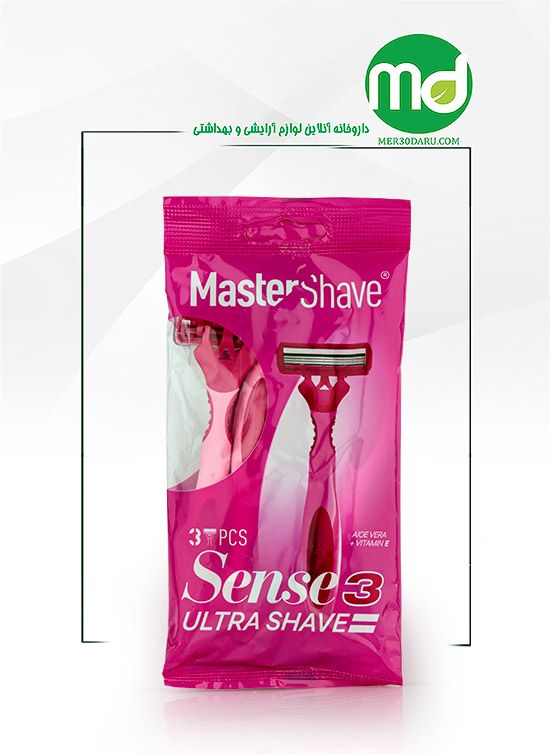 خودتراش زنانه سه لبه مستر شیو مدل Sense 3