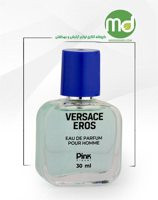 عطر جیبی مردانه پینک مدل Versace Eros حجم 30ml