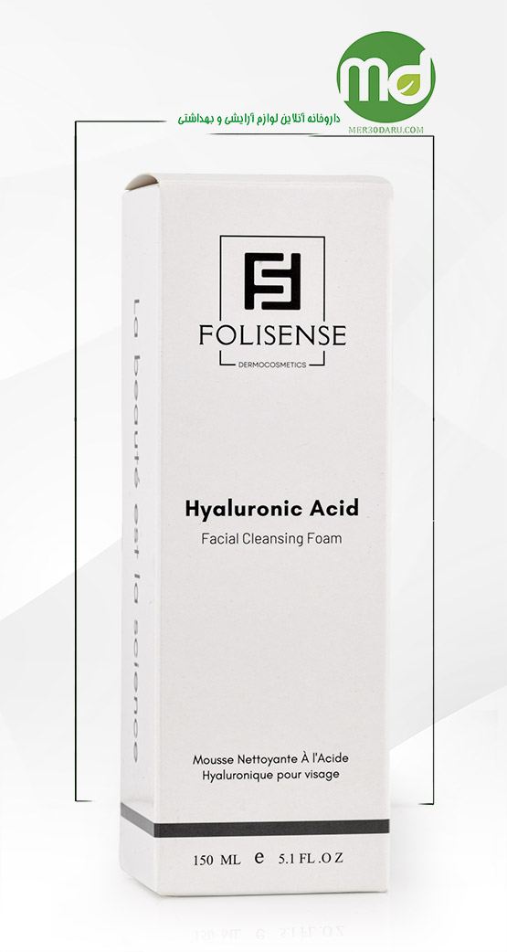 فوم شستشو هیالورونیک اسید فولی سنس 150ml 