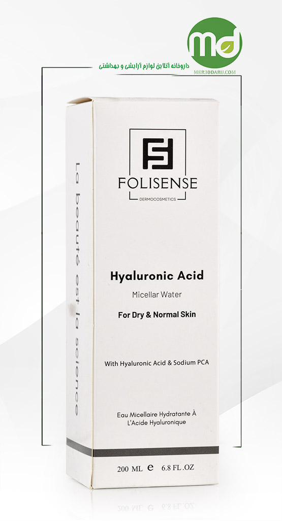 میسلار واتر فولیسنس حاوی هیالورونیک اسید 200ml